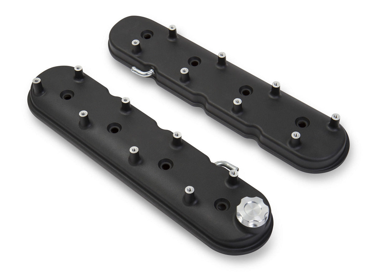 GM LS1 Valve Cover Set Black Krinkle Finish