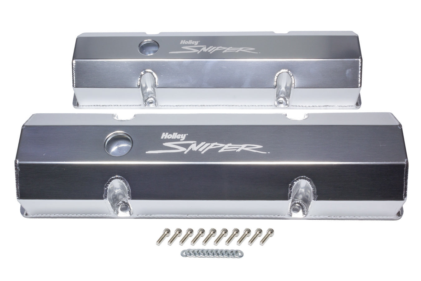 Sniper Fabricated Valve Covers SBC Tall