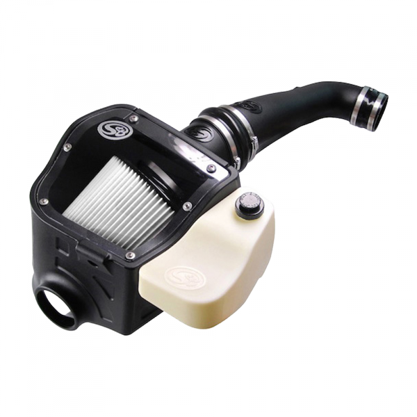 Cold Air Intake For 09-10 Ford F150 V8-5.4L Dry Dry Extendable White S&B