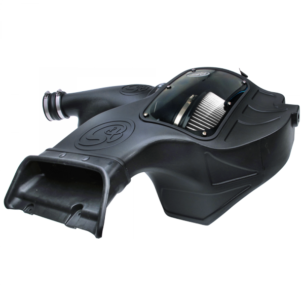 Cold Air Intake For 15-17 Ford F150 Raptor Ecoboost Dry Extendable White S&B