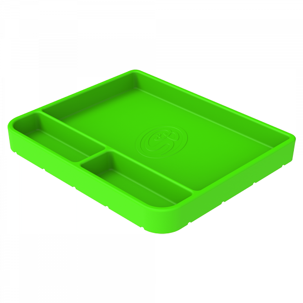 Tool Tray Silicone Medium Color Lime Green S&B