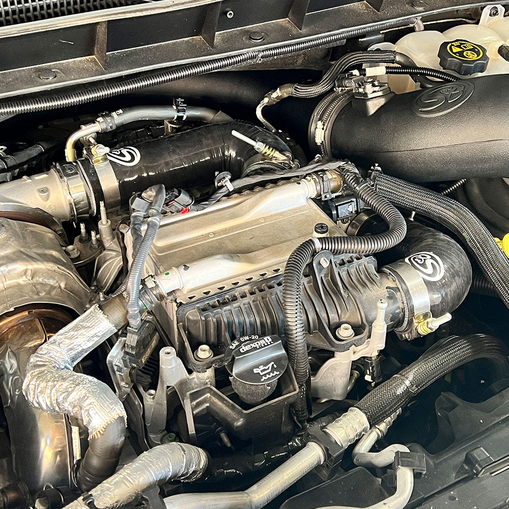 S&B Cold Side Intercooler Pipe for 20-22 Silverado/Sierra 1500 Duramax 3.0L