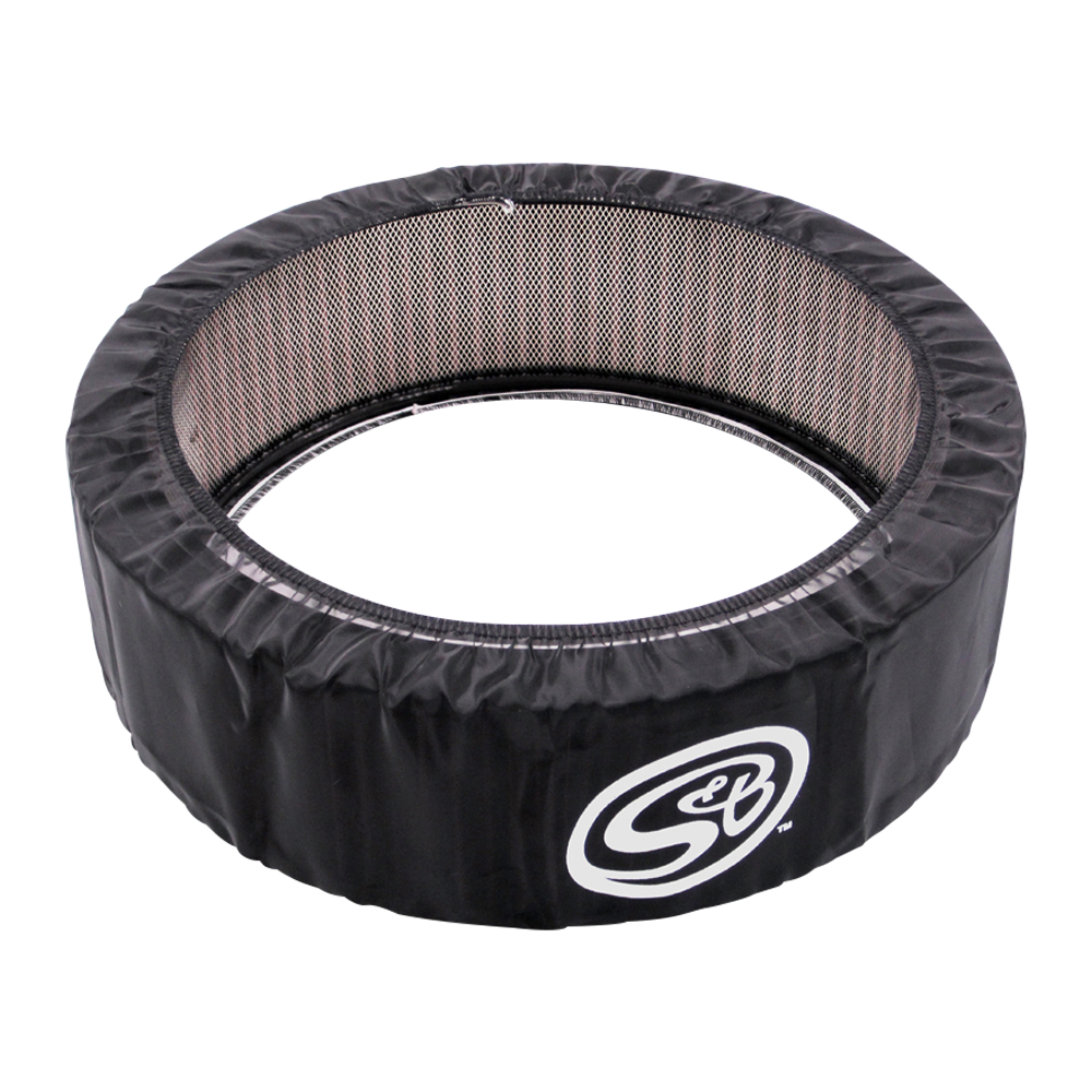Air Filter Wrap for 14 inch Round Filters with Open Top S&B