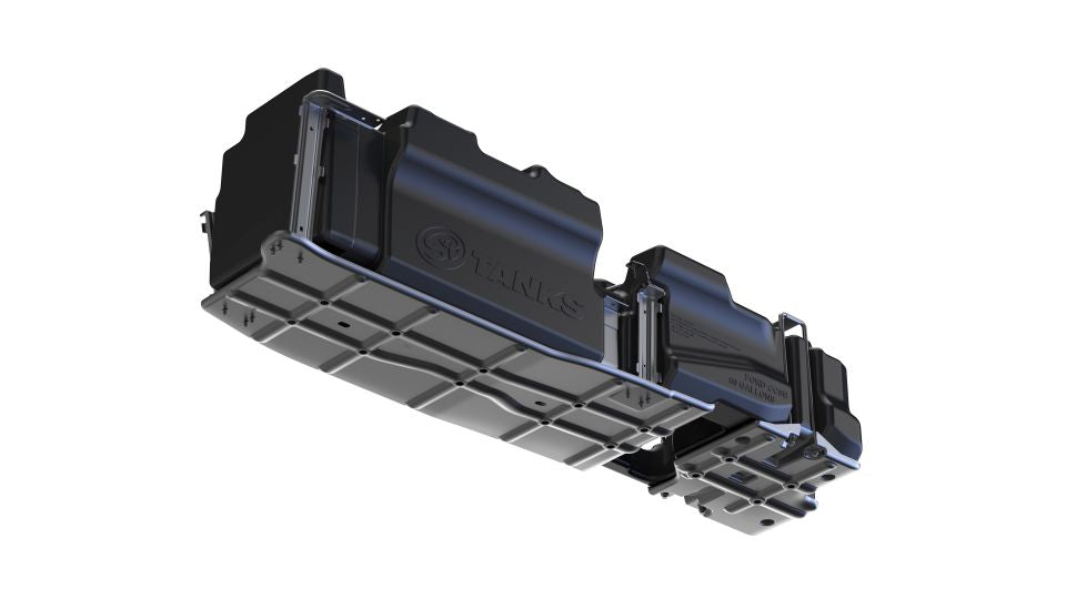 60 Gallon Replacement Fuel Tank For 2017-2022 Ford Powerstroke 6.7L Crew Cab Short Bed S&B Tanks