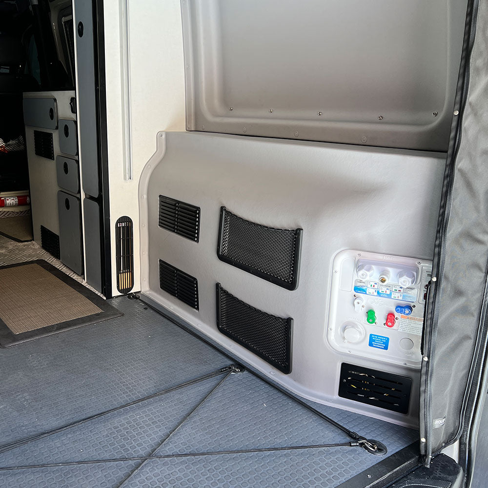 S&B 35 Gallon Replacement Water Tank for the 21-23 Winnebago Revel Passenger Side Interior