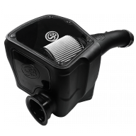 Cold Air Intake For 07-21 Toyota Tundra V8 5.7L Dry Dry Extendable White S&B