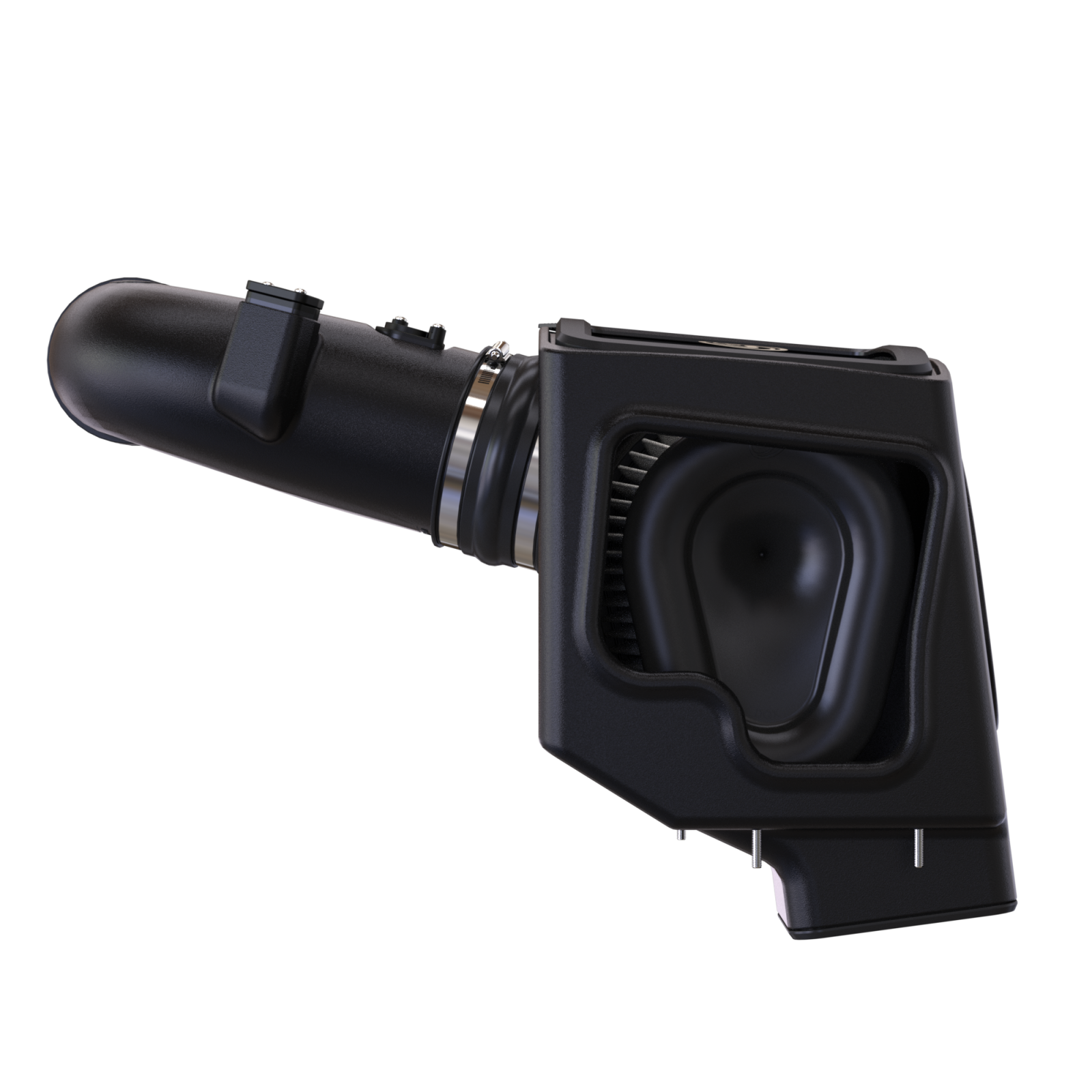 Cold Air Intake For 11-16 Chevrolet Silverado GMC Sierra V8-6.6L LML Duramax Dry Extendable White S&B