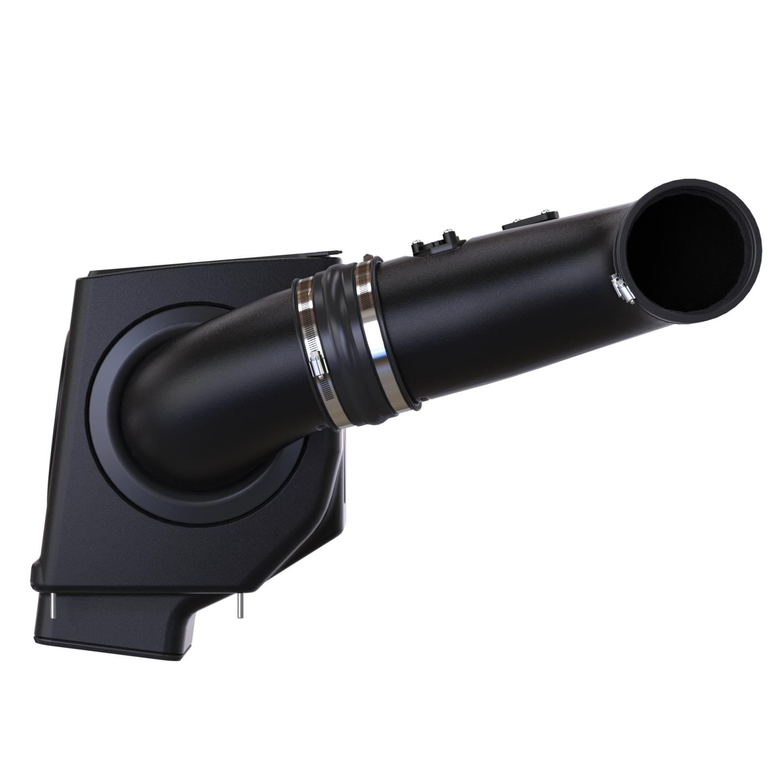 Cold Air Intake For 11-16 Chevrolet Silverado GMC Sierra V8-6.6L LML Duramax Cotton Cleanable Red S&B