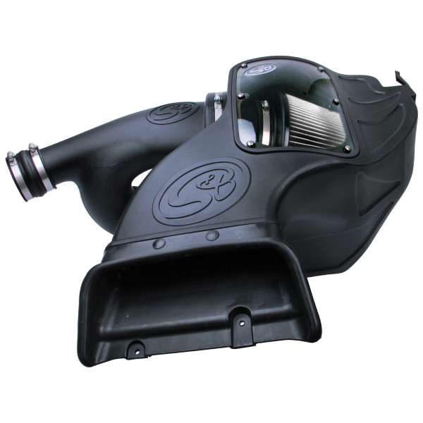 Cold Air Intake For 15-17 Ford F150 Raptor Ecoboost Dry Extendable White S&B