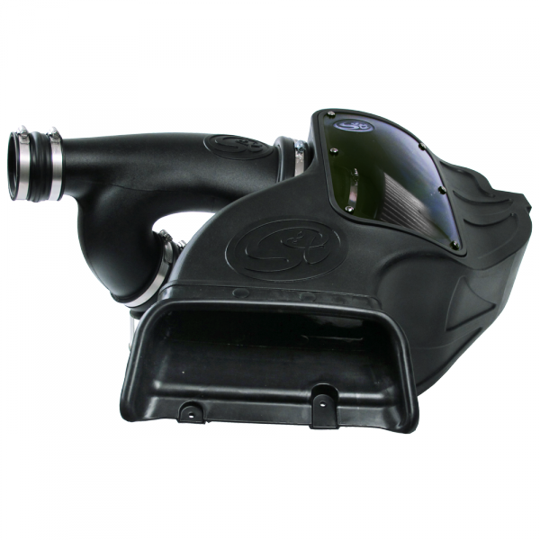 Cold Air Intake For 15-17 Ford F150 Raptor Ecoboost Dry Extendable White S&B