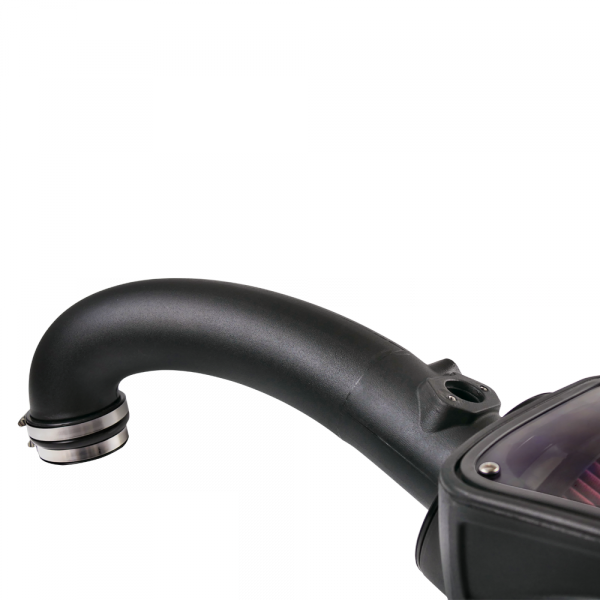 Cold Air Intake For 16-18 Nissan Titan, V8-5.0L Cummins Oiled Cotton Cleanable Red S&B