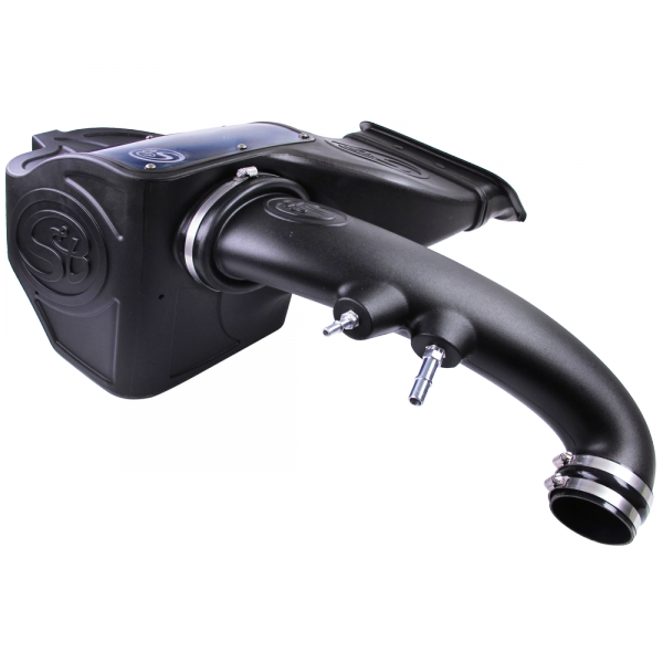 Cold Air Intake For 15-17 Ford F150 V8-5.0L Oiled Cotton Cleanable Red S&B