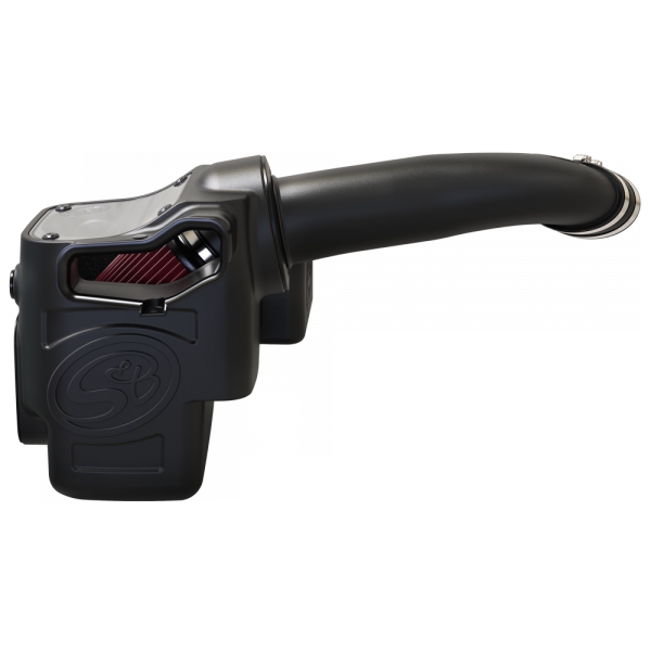 Cold Air Intake For 17-19 Ford F250 F350 V8-6.7L Powerstroke Cotton Cleanable Red S&B