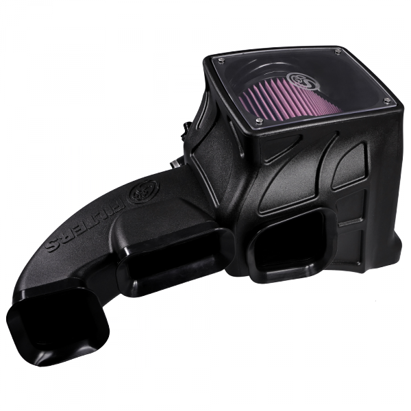 Cold Air Intake For 16-19 Chevrolet Colorado GMC Canyon 2.8L Duramax Cotton Cleanable Red S&B