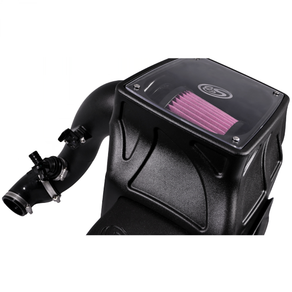 Cold Air Intake For 16-19 Chevrolet Colorado GMC Canyon 2.8L Duramax Cotton Cleanable Red S&B