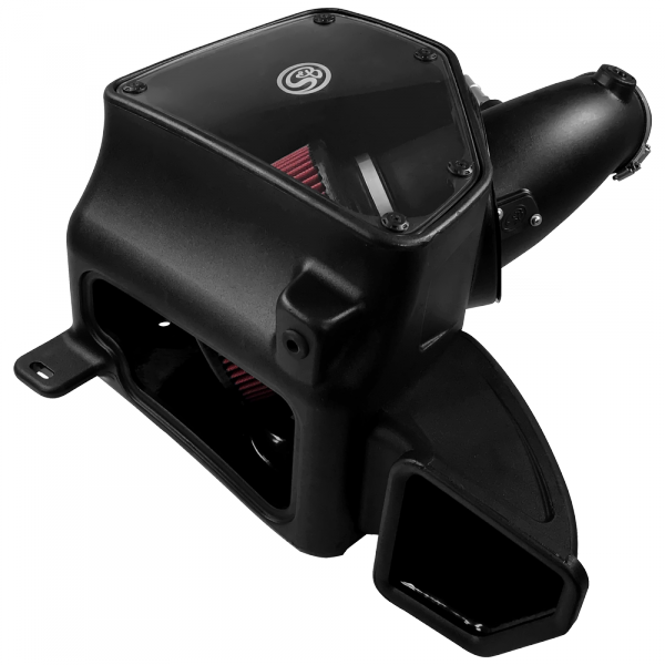 Cold Air Intake For 14-18 Dodge Ram 2500/ 3500 Hemi V8-6.4L Cotton Cleanable Red S&B