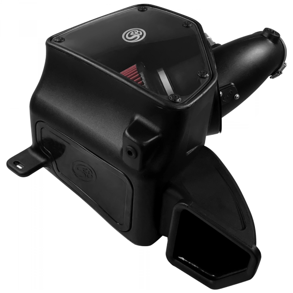 Cold Air Intake For 14-18 Dodge Ram 2500/ 3500 Hemi V8-6.4L Cotton Cleanable Red S&B