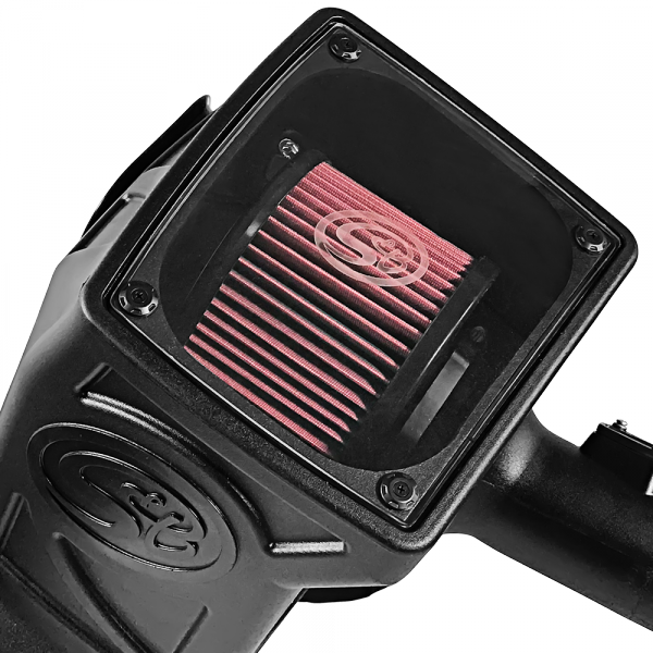 Cold Air Intake For 17-22 Chevrolet Colorado GMC Canyon 3.6L V6 Oiled Cotton Cleanable Red S&B