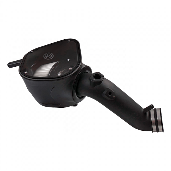 Cold Air Intake For 10-12 Dodge Ram 2500 3500 6.7L Cummins Dry Extendable White S&B