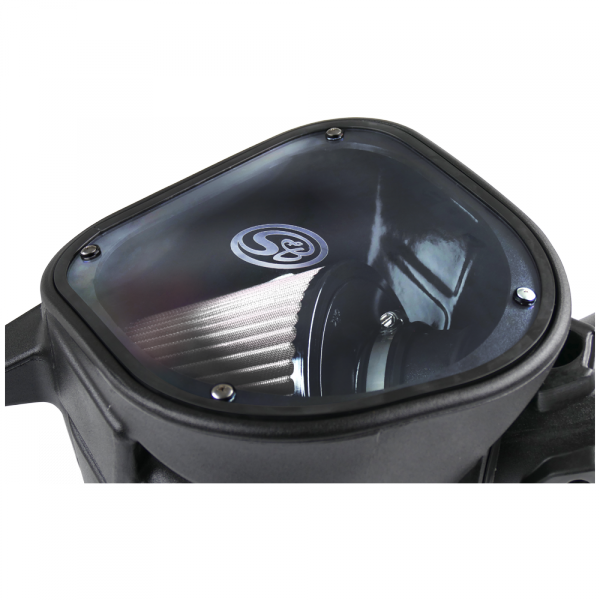 Cold Air Intake For 07-09 Dodge Ram 2500 3500 4500 5500 6.7L Cummins Dry Extendable White S&B