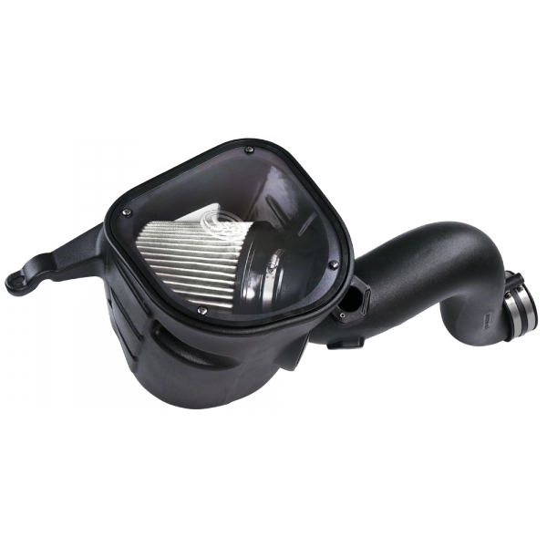 Cold Air Intake For 07-09 Dodge Ram 2500 3500 4500 5500 6.7L Cummins Dry Extendable White S&B