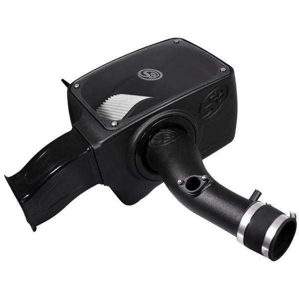 Cold Air Intake For 16-18 Toyota Tacoma 3.5L Dry Dry Extendable White S&B