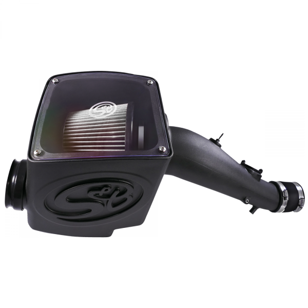 Cold Air Intake For 12-15 Toyota Tacoma 4.0L Dry Dry Extendable White S&B