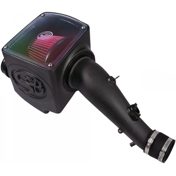 Cold Air Intake For 12-15 Toyota Tacoma 4.0L Oiled Cotton Cleanable Red S&B