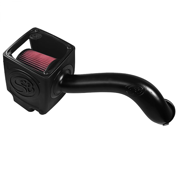 Cold Air Intake For 16-19 Silverado/Sierra 2500, 3500 6.0L Cotton Cleanable Red S&B