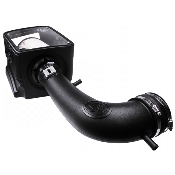 Cold Air Intake For 17-18 Chevrolet GMC Silverado/ Sierra 1500, Tahoe, Suburban, Yukon, XL, Denali, 5.3L, 6.2L Dry Extendable White S&B