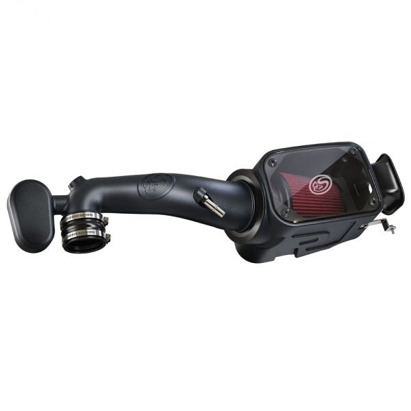 Cold Air Intake For 18-22 Jeep Wrangler JL/Rubicon 3.6L Cotton Cleanable Red S&B