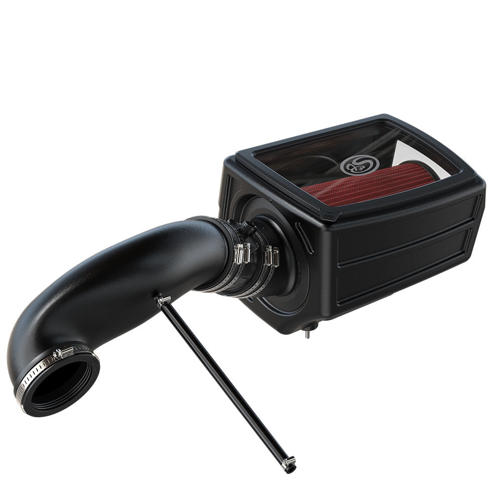 Cold Air Intake For 99-07 Silverado/Sierra 1500, 2500, 3500 / 07-08 Tahoe, Yukon Cotton Cleanable Filter S&B