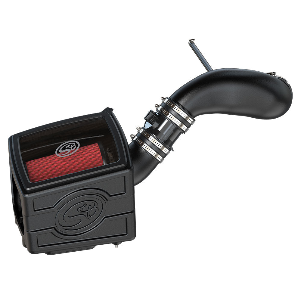 Cold Air Intake For 99-07 Silverado/Sierra 1500, 2500, 3500 / 07-08 Tahoe, Yukon Cotton Cleanable Filter S&B