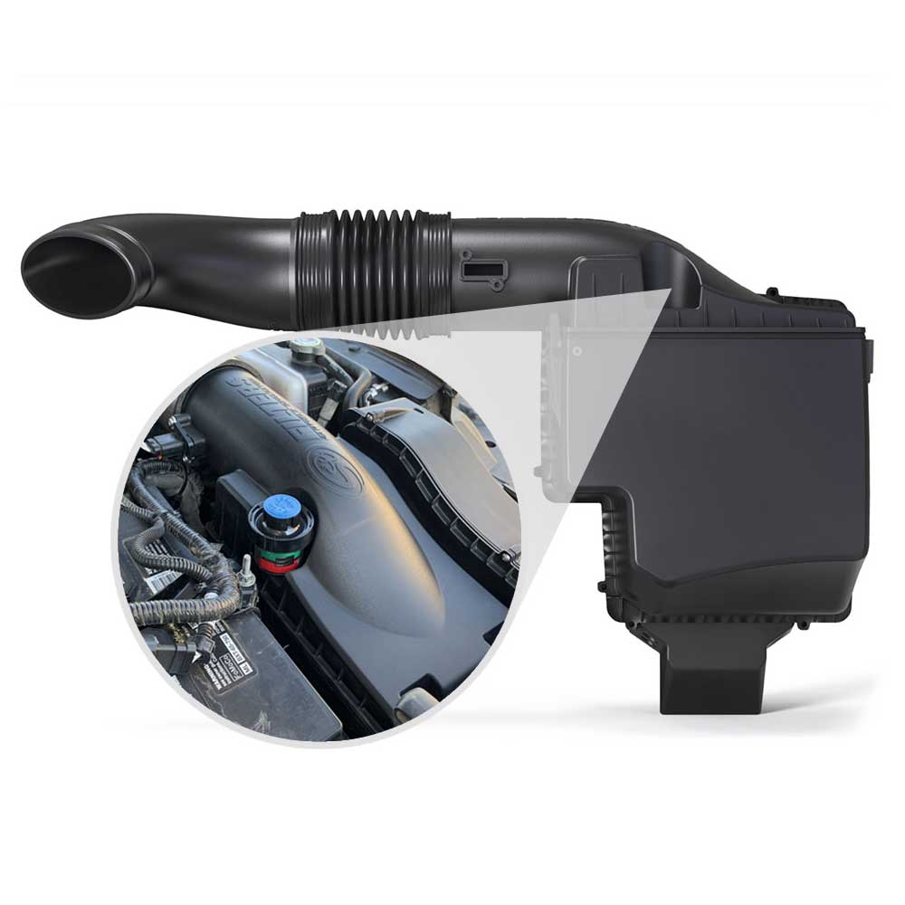 Truck Particle Separator 17-19 Ford F250 F350 V8-6.7L Powerstroke S&B