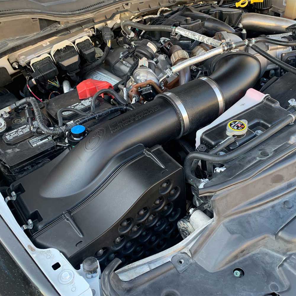 Truck Particle Separator 17-19 Ford F250 F350 V8-6.7L Powerstroke S&B