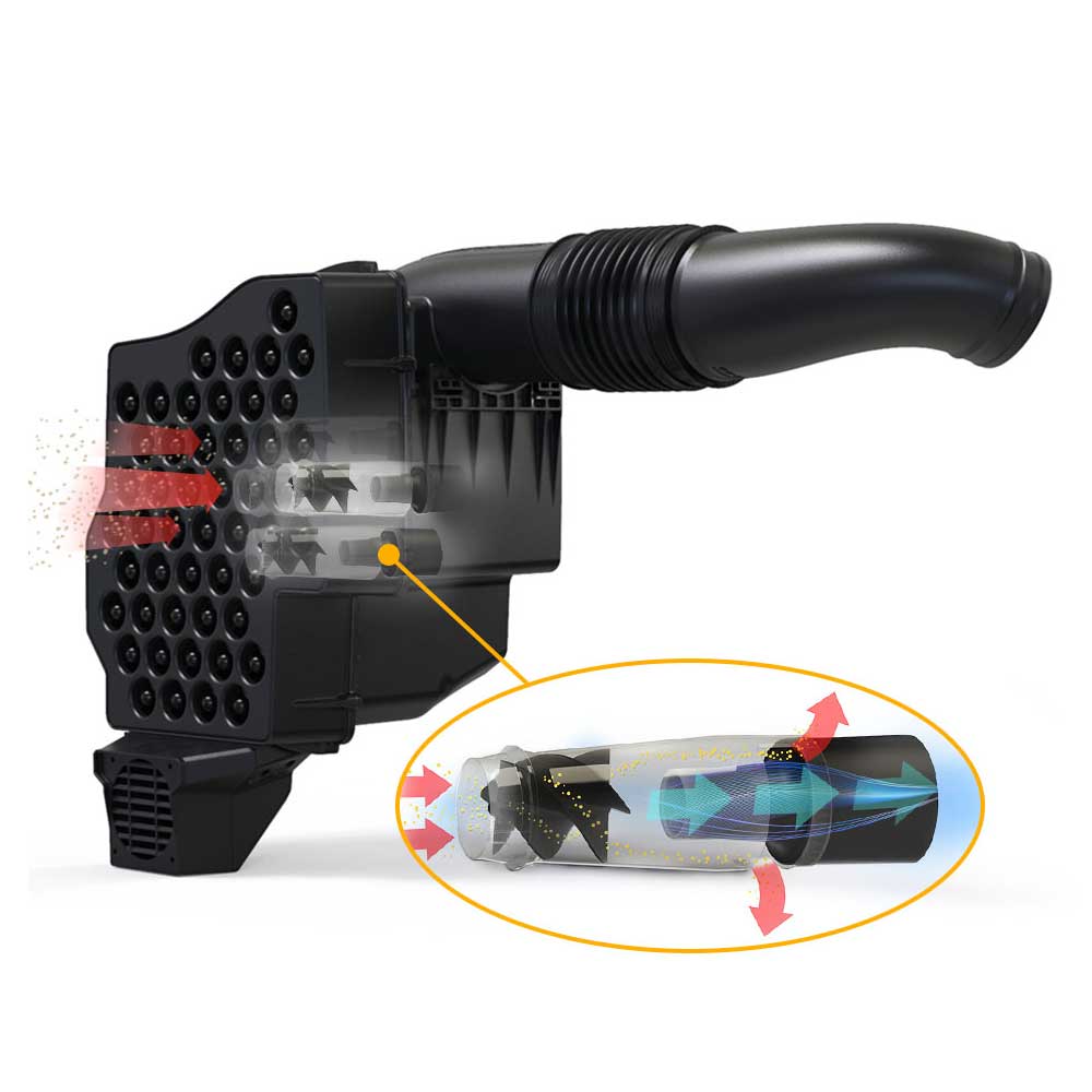 Truck Particle Separator 17-19 Ford F250 F350 V8-6.7L Powerstroke S&B