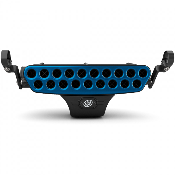 Stainless Steel Blue Faceplate for Particle Separator S&B
