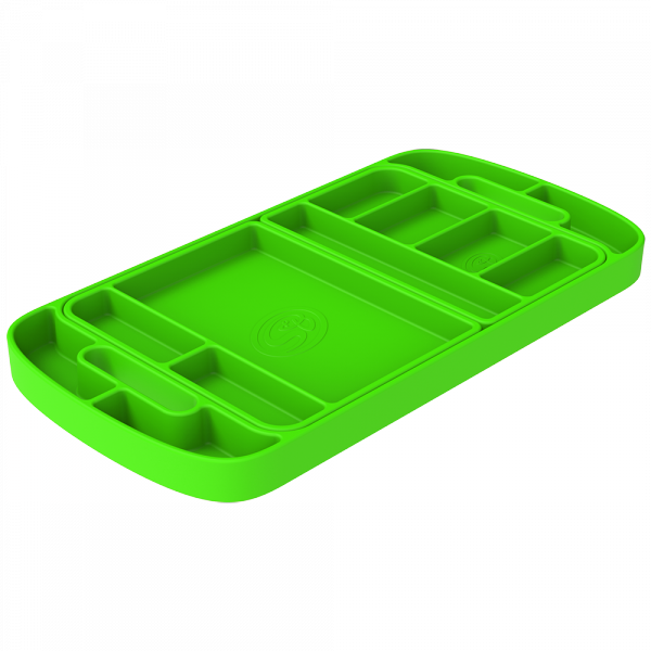 Tool Tray Silicone 3 Piece Set Color Lime Green S&B
