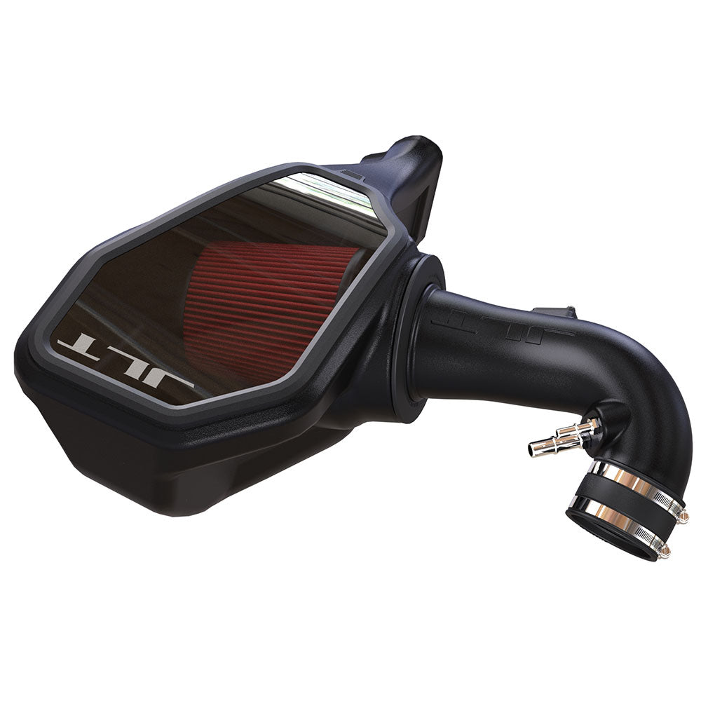 JLT Cold Air Intake with Snap-In Lid For 15-22 Ford Mustang GT 5.0L Dry Cotton Cleanable Red
