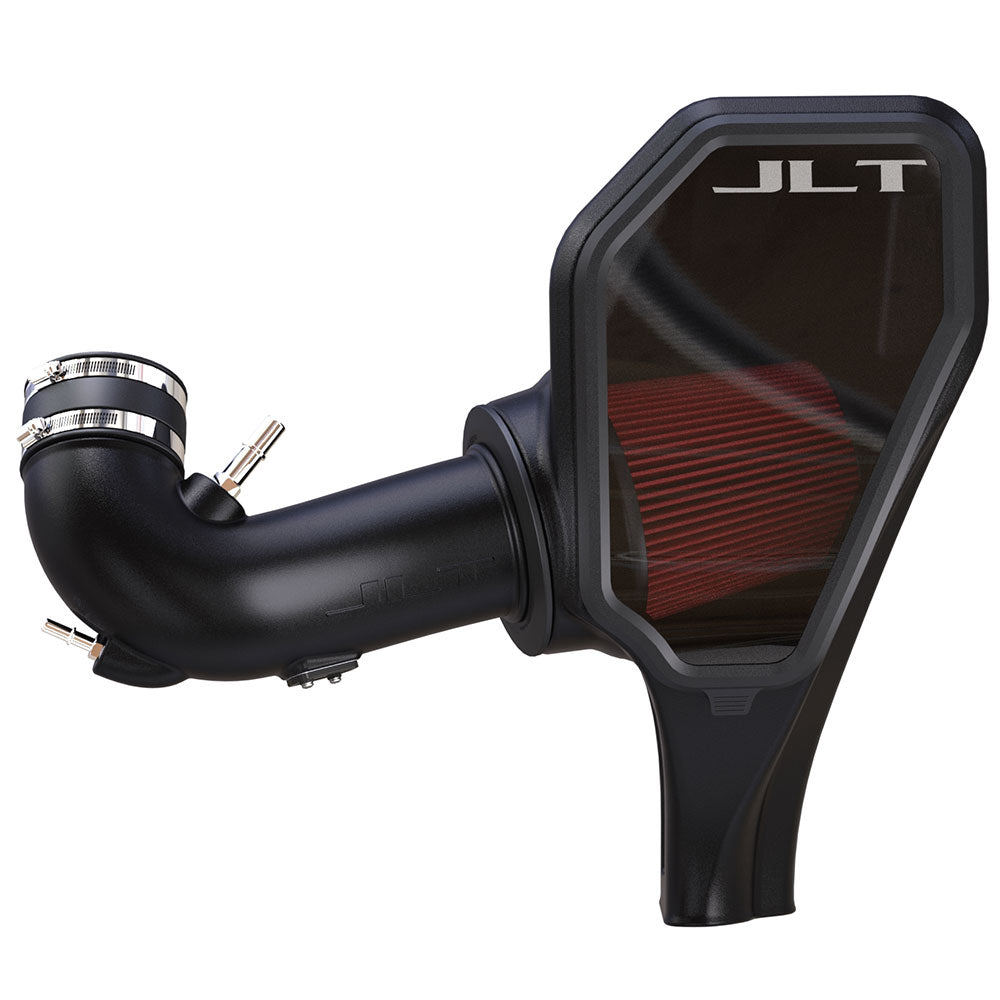 JLT Cold Air Intake with Snap-In Lid Dry FilterFor 18-22 Ford Mustang GT 5.0L Cotton Cleanable Red