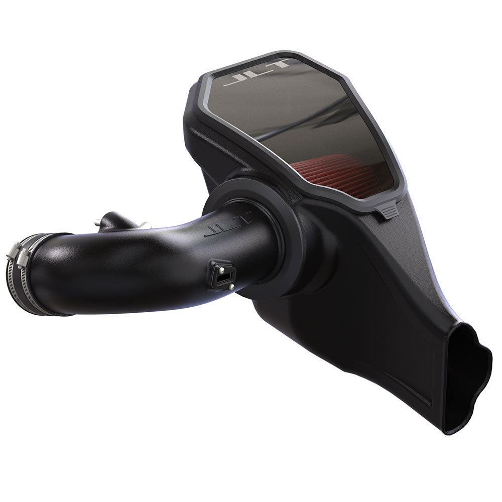 JLT Cold Air Intake with Snap-In Lid Dry Filter For 2015-2022 Ford Mustang GT350 5.2L Cotton Cleanable Red