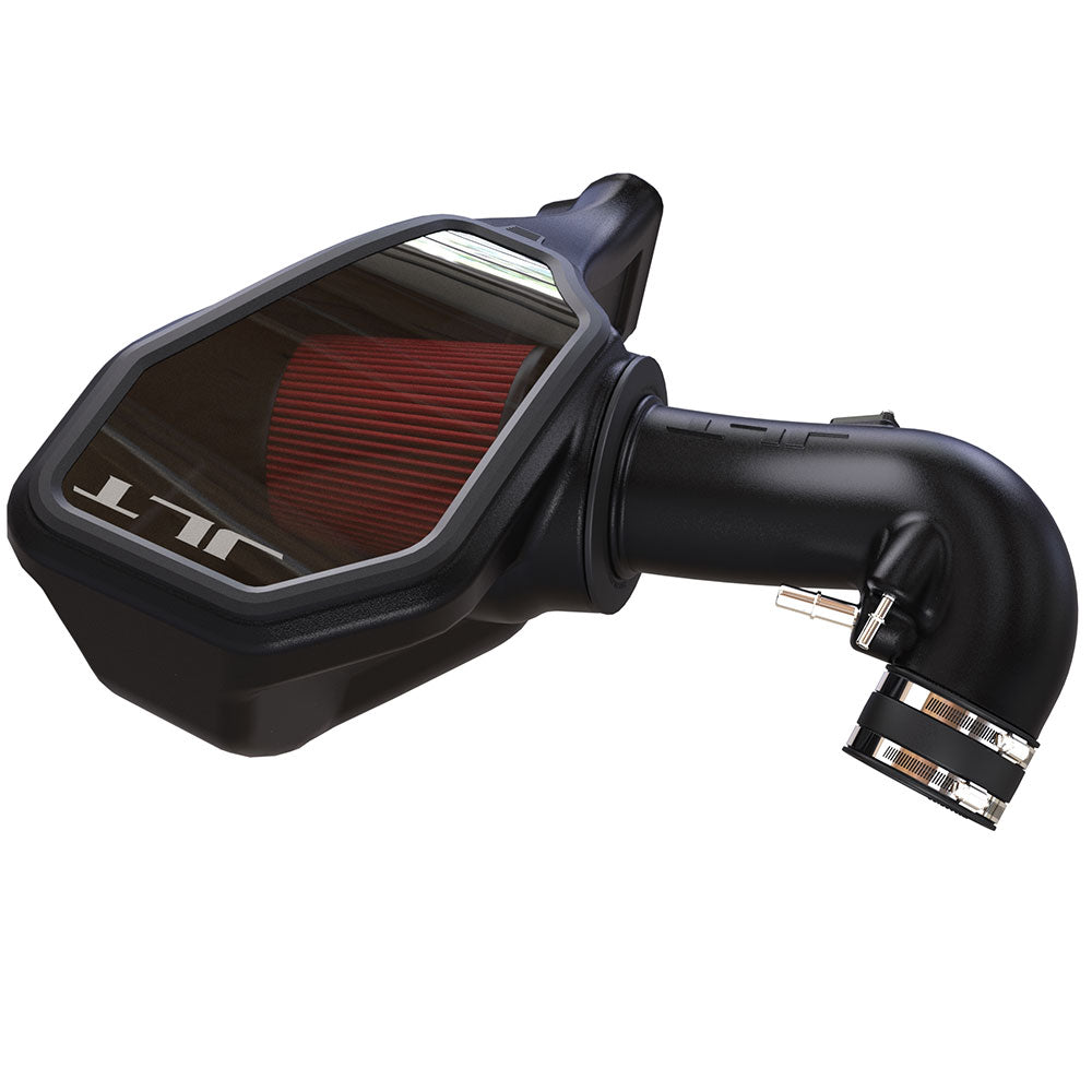 JLT Cold Air Intake with Snap-In Lid Dry Filter For 2015-2022 Ford Mustang GT350 5.2L Cotton Cleanable Red