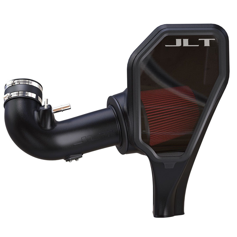JLT Cold Air Intake with Snap-In Lid Dry Filter For 2015-2022 Ford Mustang GT350 5.2L Cotton Cleanable Red