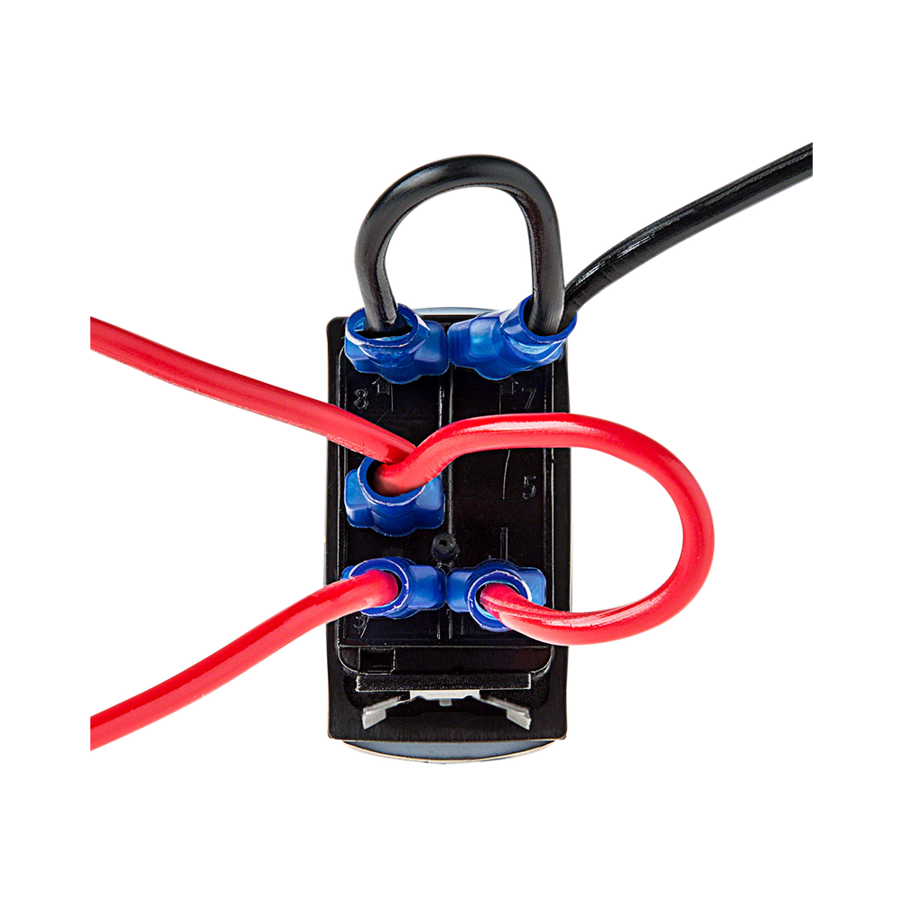 LED Rocker Switch with S&B Logo for Particle Separator