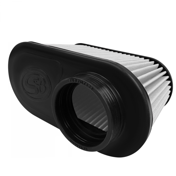 Air Filter For Intake Kits 75-5107 Dry Extendable White S&B
